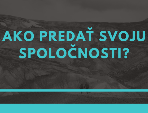 Ako predať svoju spoločnosť?